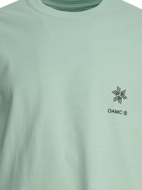"Goldwin" t-shirt homme vert coton manches courtes coupe ample – Image 3