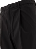 "Goldwin" pantalon homme noir polyester laine coupe regular – Image 4