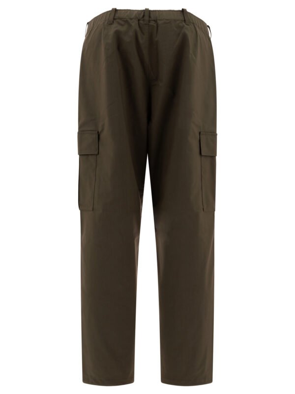 "Goldwin" Pantalon Cargo homme vert en polyester et laine coupe regular – Image 2
