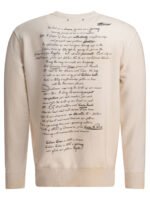 "Golden Goose" sweatshirt beige en coton imprimé The Dream pour homme – Image 2