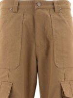 "Golden Goose" pantalon cargo homme beige coton – Image 3