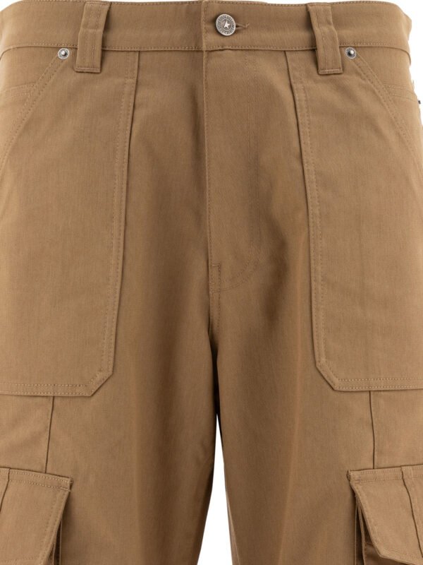 "Golden Goose" pantalon cargo homme beige coton – Image 3