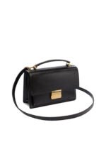 "Golden Goose" sac bandoulière noir en cuir – Image 2