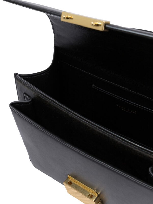 "Golden Goose" sac bandoulière noir en cuir – Image 5
