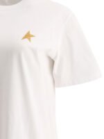 "Golden Goose" t-shirt femme blanc One Star en coton - Image 4