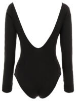"Golden Goose" Top femme noir en polyamide coupe standard – Image 2