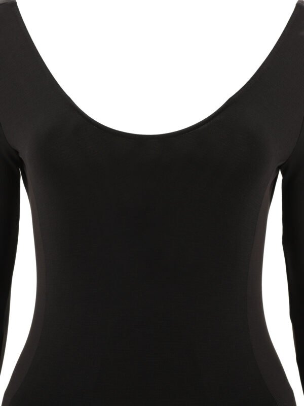 "Golden Goose" Top femme noir en polyamide coupe standard – Image 3