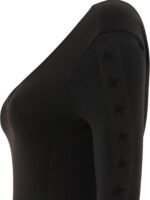 "Golden Goose" Top femme noir en polyamide coupe standard – Image 4
