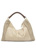 "Giancarlo Nevola" Sac à main femme beige en cuir – Image 3