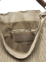 "Giancarlo Nevola" Sac à main femme beige en cuir – Image 5