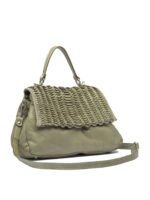 "Giancarlo Nevola" sac à main femme vert en cuir – Image 2
