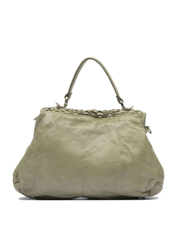 "Giancarlo Nevola" sac à main femme vert en cuir – Image 3