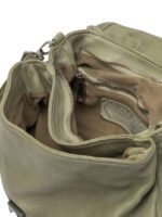 "Giancarlo Nevola" sac à main femme vert en cuir – Image 5
