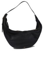 "Khaite" sac bandoulière femme Augustina en cuir noir - Image 2