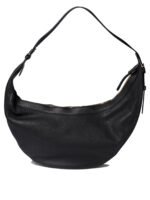 "Khaite" sac bandoulière femme Augustina en cuir noir - Image 3
