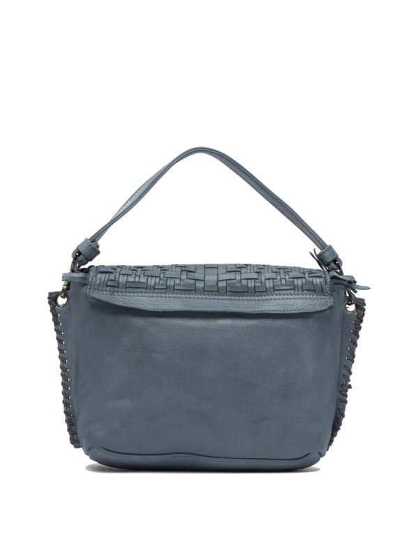 "Giancarlo Nevola" Sac à main femme bleu en cuir – Image 3