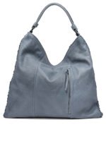 "Reptile's House" sac épaule femme bleu cuir – Image 3