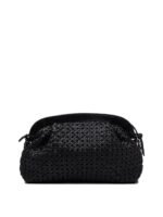 "Reptile's House" sac bandoulière noir en cuir de veau pour femme - Image 3