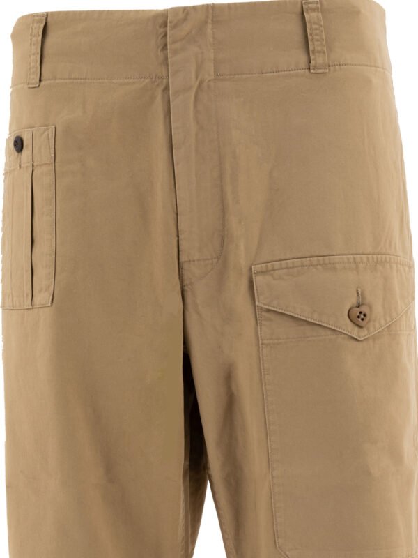 "Human Made" pantalon cargo homme marron coton coupe regular – Image 3
