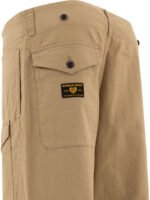 "Human Made" pantalon cargo homme marron coton coupe regular – Image 4