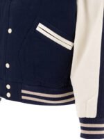 "Human Made" bomber vintage bleu en rayonnepour  homme – Image 4