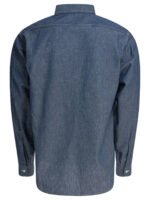 "Human Made" chemise en jean homme bleue en coton coupe relaxed – Image 2