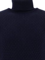 "Rakkì" pull homme bleu en laine mérinos – Image 3