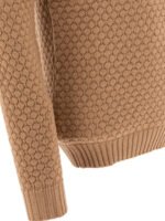 "Rakkì" maille homme beige laine mérinos coupe standard – Image 4