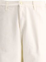 "Carhartt WIP" pantalon homme blanc coton biologique coupe relaxed – Image 3