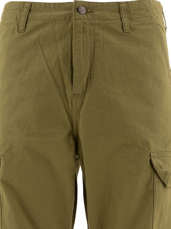 "Carhartt WIP" pantalon cargo homme vert en coton coupe regular – Image 3