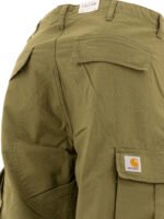 "Carhartt WIP" pantalon cargo homme vert en coton coupe regular – Image 4
