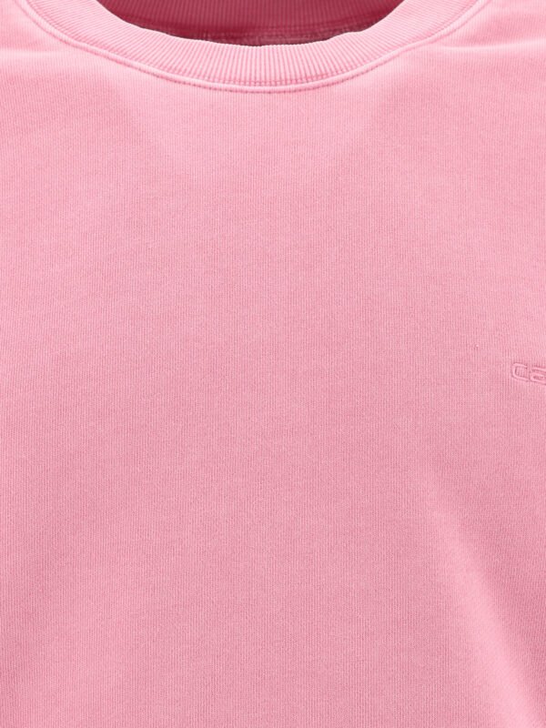 "Carhartt WIP" sweat Duster Script rose en coton coupe regular pour homme - Image 3