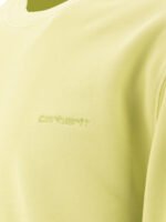 "Carhartt WIP" sweat jaune coton coupe regular homme – Image 4