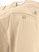 "Carhartt WIP" pantalon homme beige coton coupe regular – Image 4