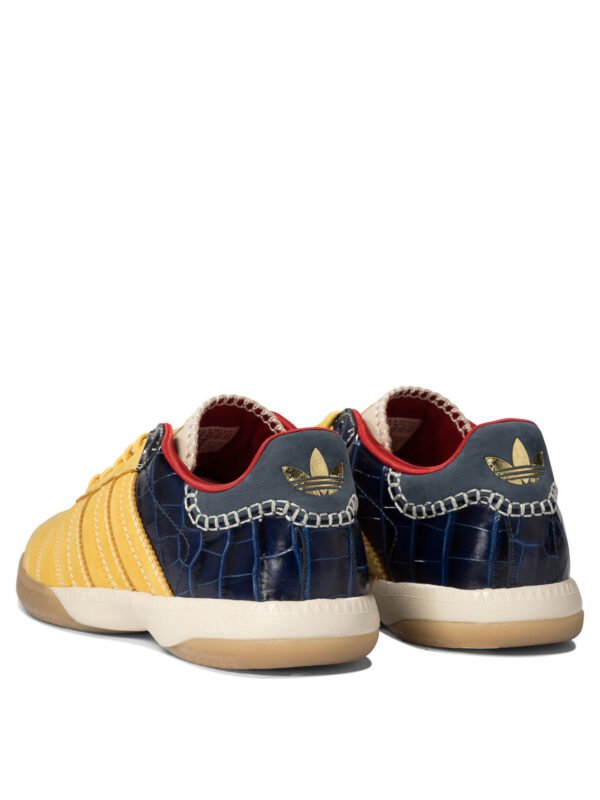 "Adidas Originals" sneakers Suede Samba x Wales Bonner homme jaunes en daim - Image 4