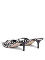 "Aeyde" sandales femme blanc imprimé zèbre cuir – Image 4