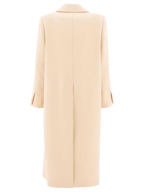 "IVY OAK" manteau Clemence femme beige en laine vierge coupe regular – Image 2