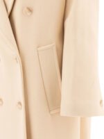 "IVY OAK" manteau Clemence femme beige en laine vierge coupe regular – Image 4