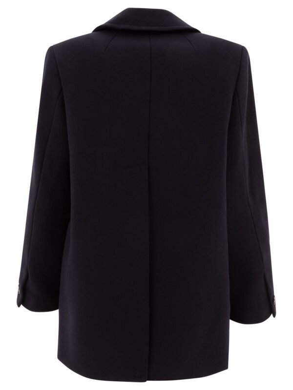 "IVY OAK" manteau femme bleu Jenna en laine vierge - Image 2