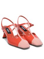 "Carel" sandales rouges en cuir verni pour femme - Image 2