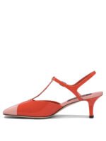 "Carel" sandales rouges en cuir verni pour femme - Image 3