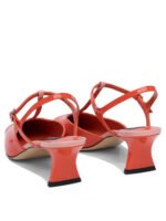 "Carel" sandales rouges en cuir verni pour femme - Image 4