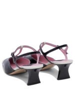 "Carel" sandales femme noires en cuir – Image 4