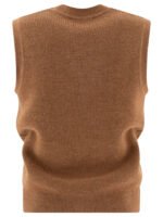 "Lardini" cardigan homme marron laine alpaga coupe regular – Image 2