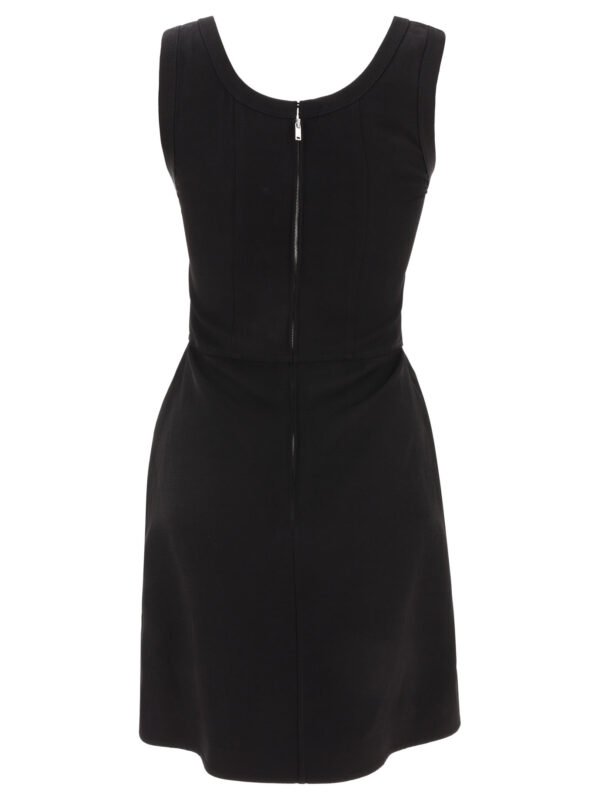 "Jil Sander" Robe noire en viscose pour femme – Image 2