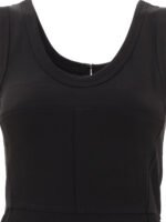 "Jil Sander" Robe noire en viscose pour femme – Image 3