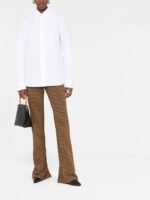 "Jil Sander" chemise femme blanche en coton – Image 2