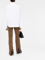 "Jil Sander" chemise femme blanche en coton – Image 5