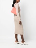 "Jil Sander" sac porté épaule femme rose en polyvinyl butyral – Image 5