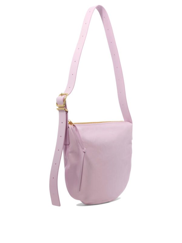 "Jil Sander" sac à main femme rose en cuir – Image 2